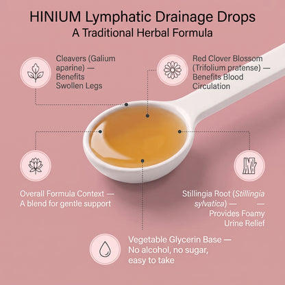 Hinium Lymphatic Drainage Drops - Daily Body Wellness