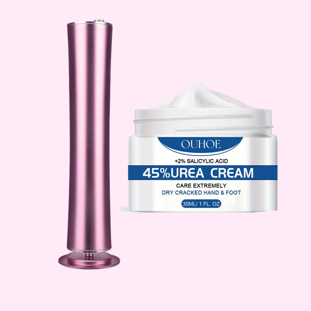 Electric Foot File & Foot Cream Kit